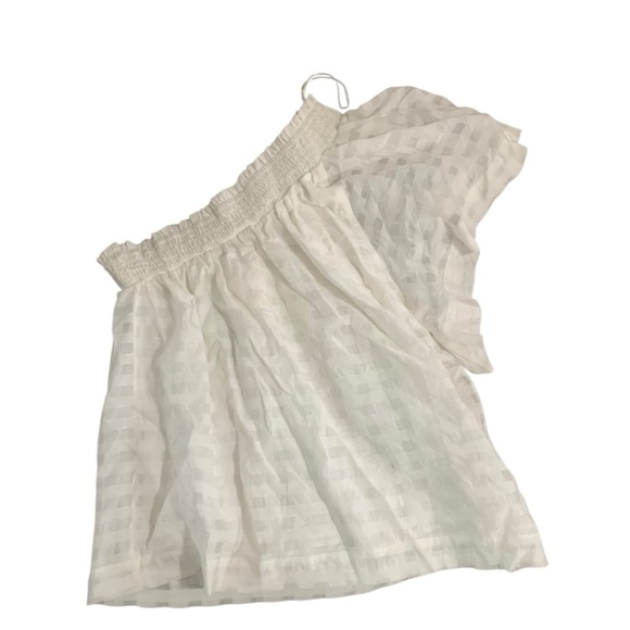 Anthropologie Maeve One Shoulder Blouse NWT size L - Picture 3 of 4